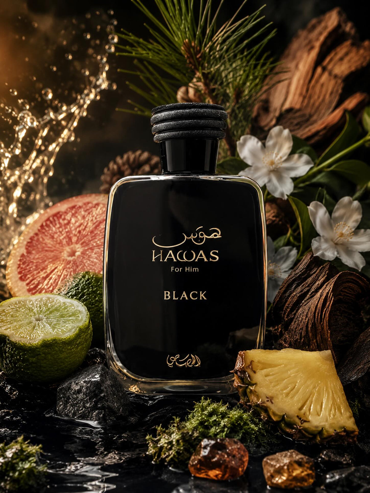 Rasasi Hawas Black 100ml EDP for Him