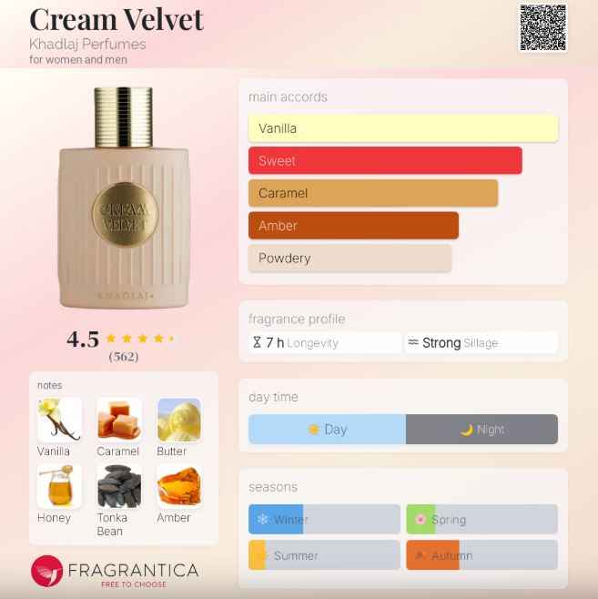 KHADLAJ CREAM VELVET