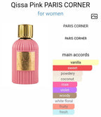 QISSA PINK 100 ML EDP, a sweet, ultra-feminine fragrance