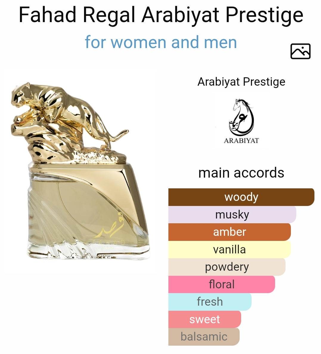 FAHAD REGAL ARABIYAT PRESTIGE - Premium Arabic Fragrance for Connoisseurs