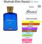 RASASI SHUHRAH ELIXIR Perfume - A Captivating Fragrance Experience