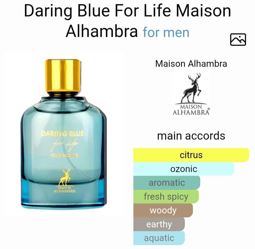 DARING BLUE FOR LIFE 100 ML EDP