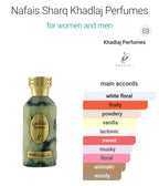 Nafais Sharq 100 ML EDP By Khadlaj for Women