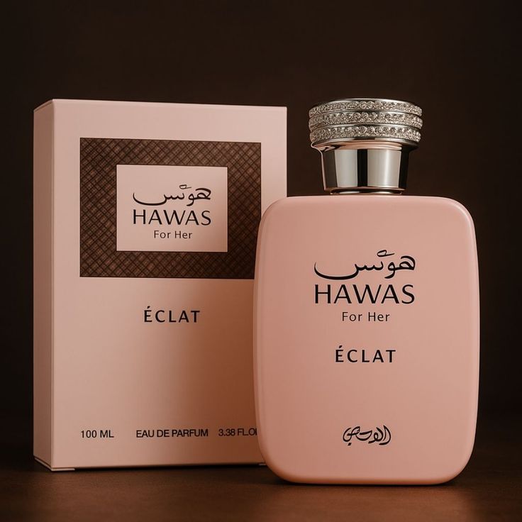 Hawas Éclat For Her by Rasasi - Elegant feminine Eau de Parfum - 100 ML EDP