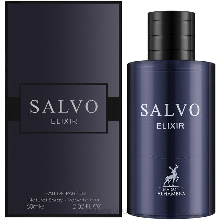 Salvo Elixir Perfume 60ml EDP Maison Alhambra