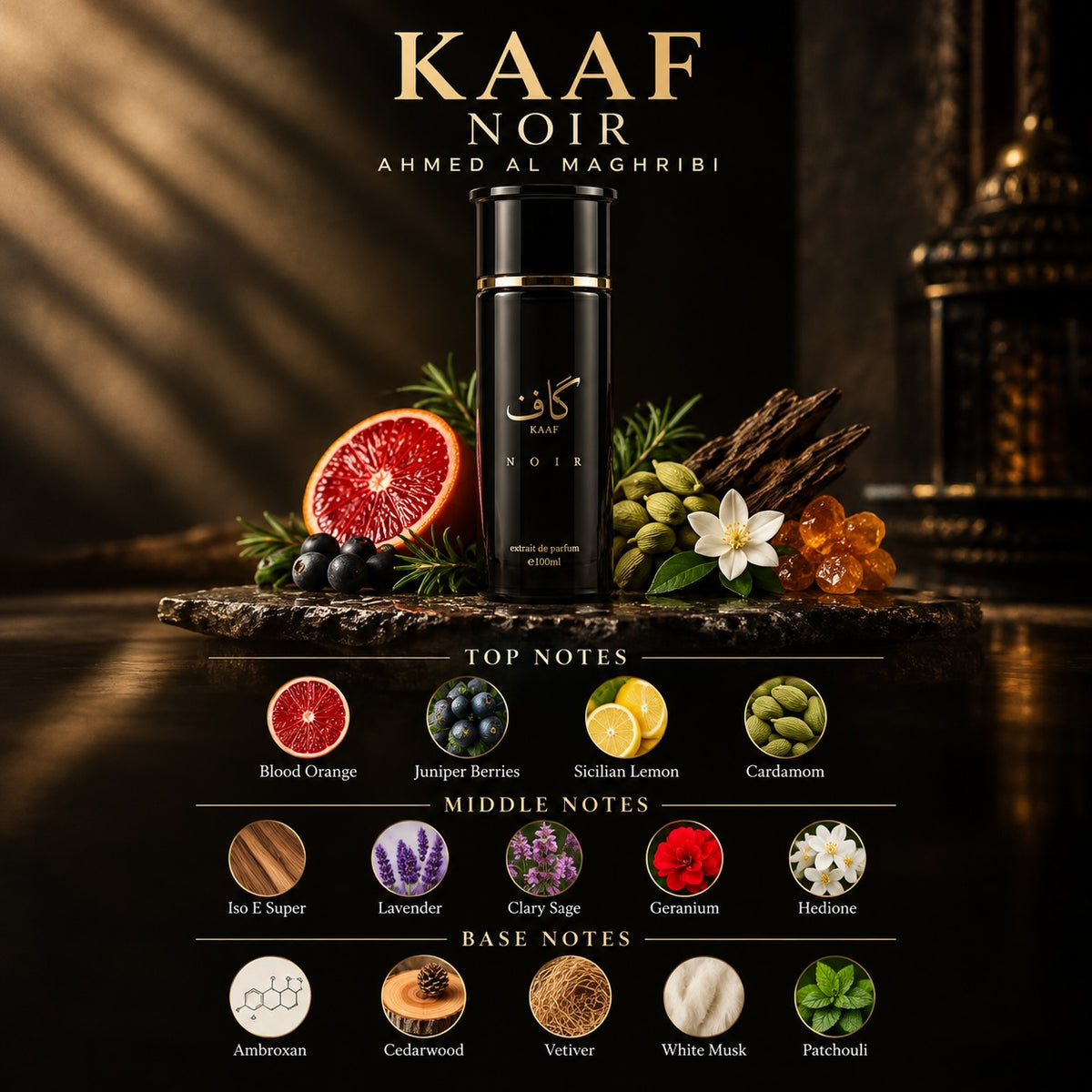 Kaaf Noir 100 ML EDP