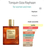 Rayhaan Tonquin Giza Perfume 100 ML EDP