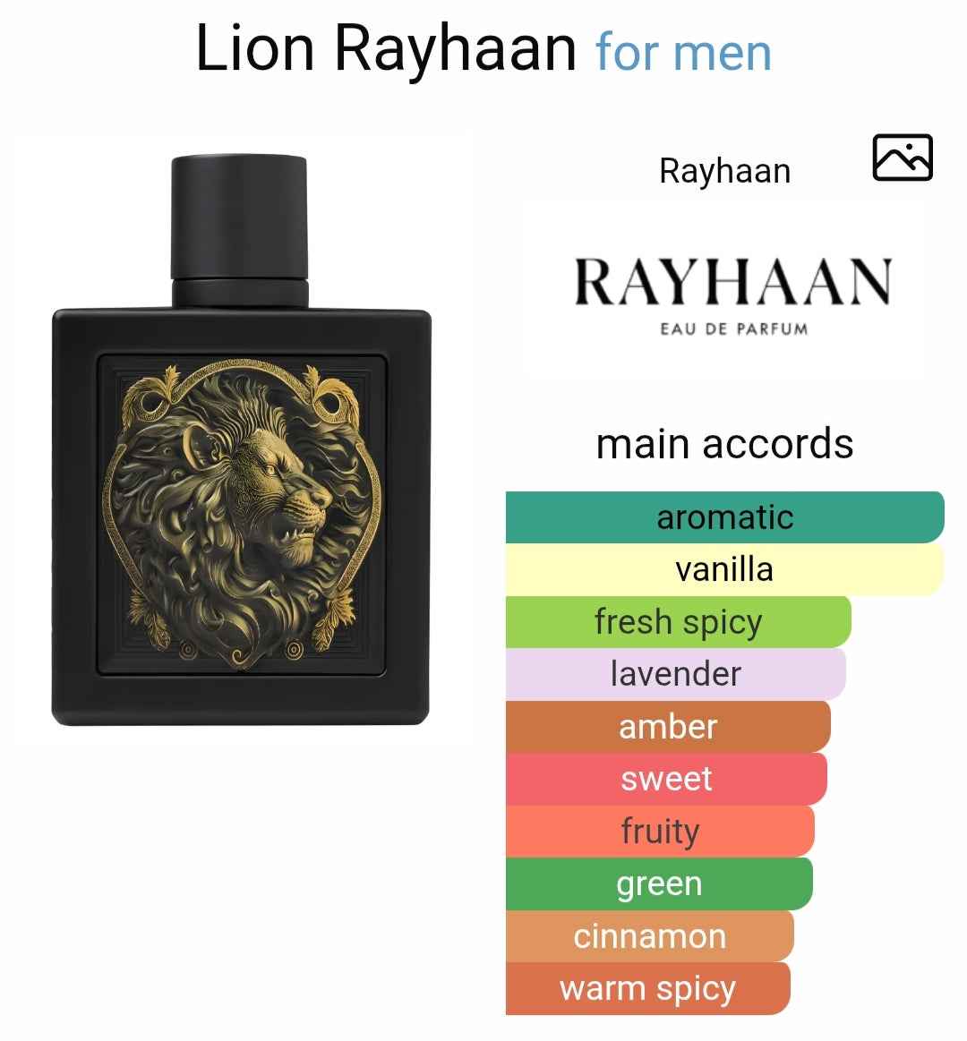 RAYHAAN LION 100 ML EDP