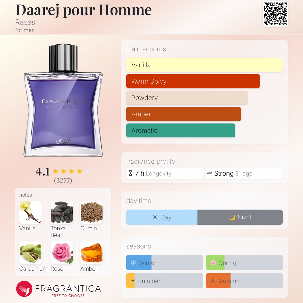 Daarej Pour Homme 100 ML EDP