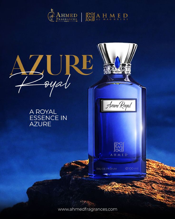 Azure Royal Perfume 100ml EDP Ahmed Al Maghribi