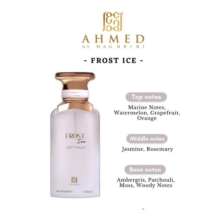 FROST ICE 100 ML EDP - Ultimate Refreshment for Summer
