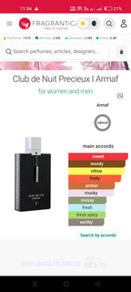 Club De Nuit Precieux 1 by Armaf Extrait de Parfum 55  ML