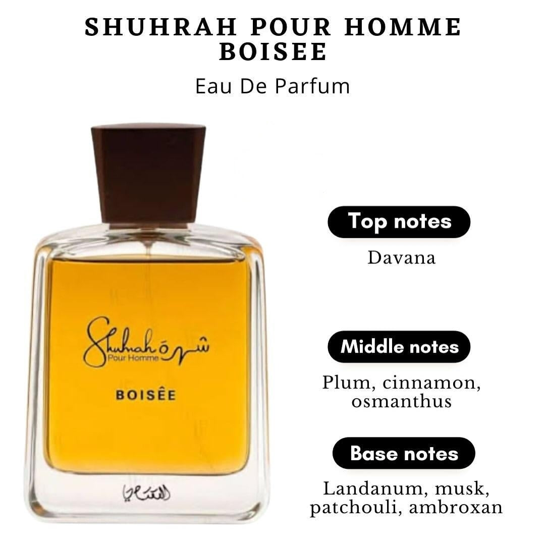 Shuhrah Boisée - Eau de parfum for men - Rasasi