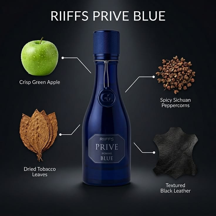 Riiffs Prive Blue Eau De Parfum 100 ML EDP For Man