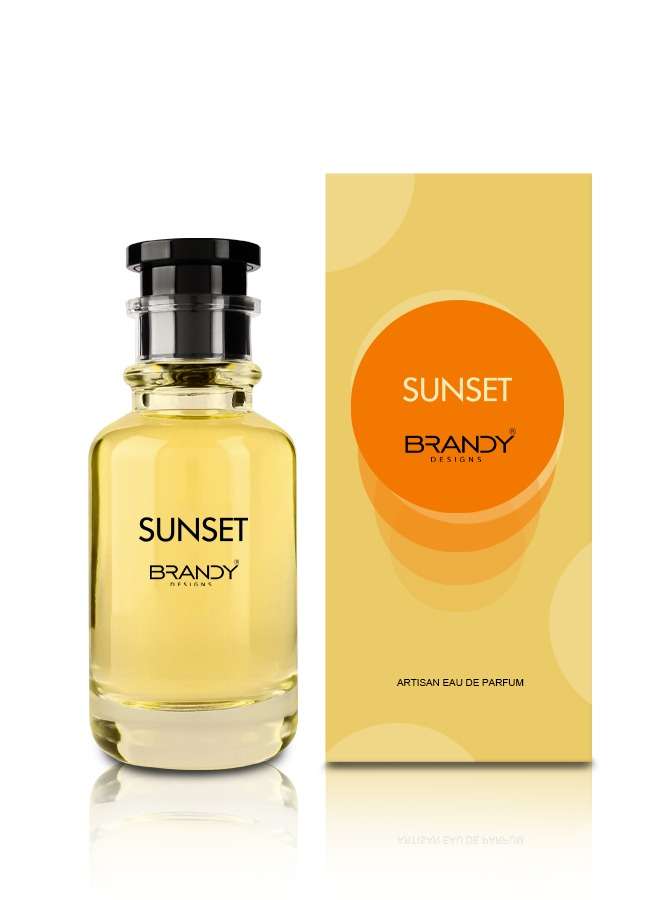 SUNSET 100ML eau de Perfume an Exquisite Blend By Brandy Designs