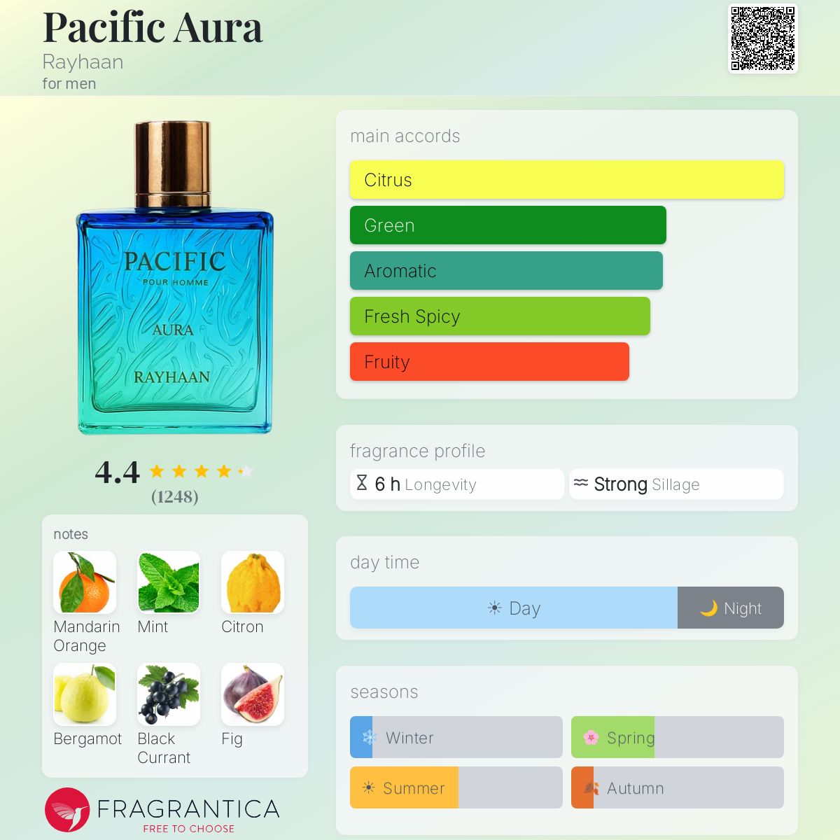 Rayhaan Pacific Aura 100 ML EDP