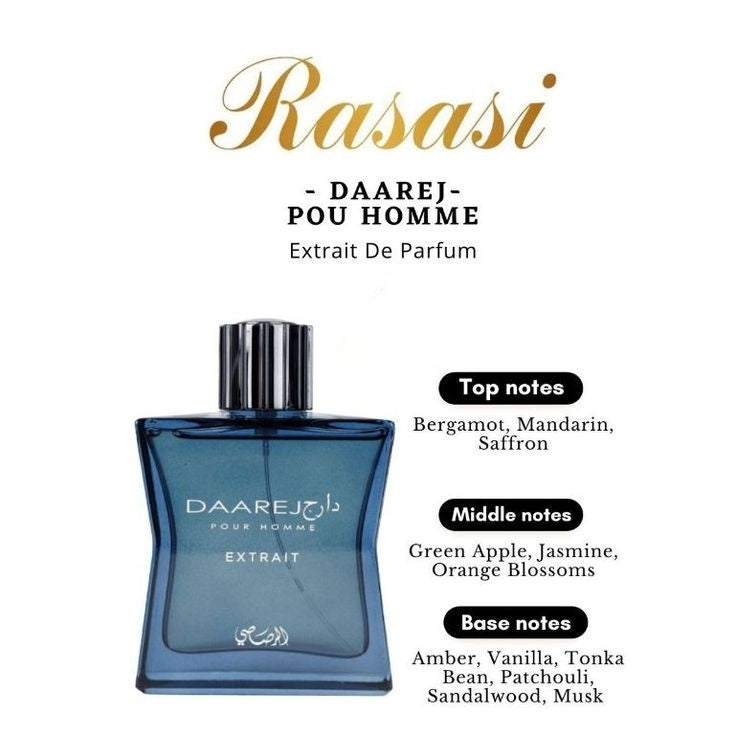 Daarej Extrait Pour Homme Rasasi – for Men