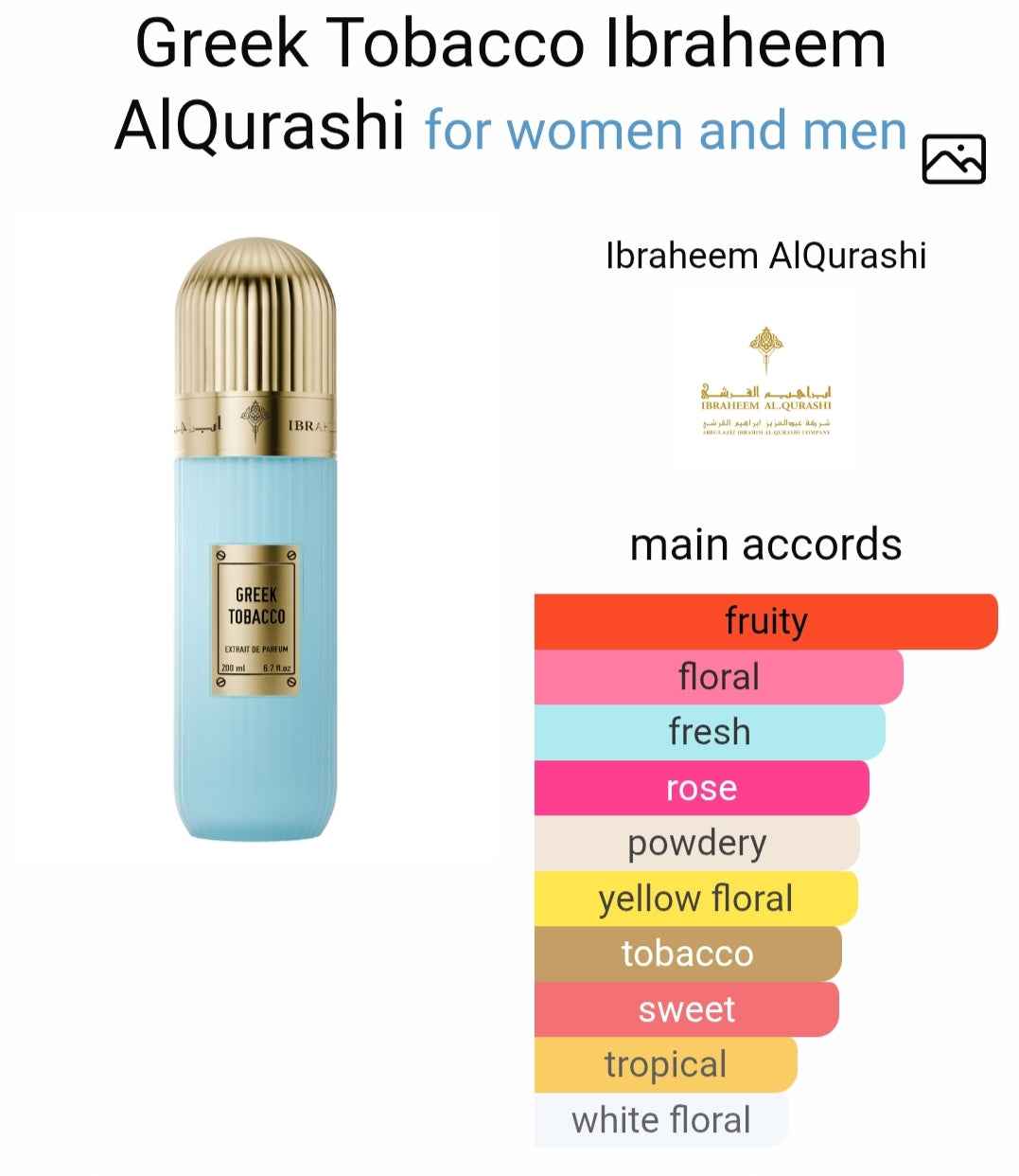 GREEK TOBACCO 200 ML EDP