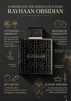 Rayhaan Obsidian 100 ML EDP - Exquisite Scent Experience