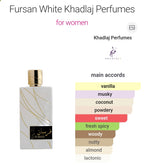 Khadlaj Fursan White 100 ML Eau De Perfume for Women