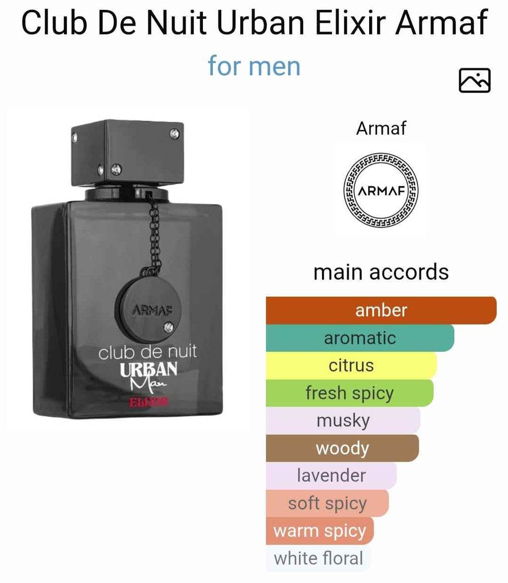 CLUB DE NUIT URBAN MAN ELIXIR
