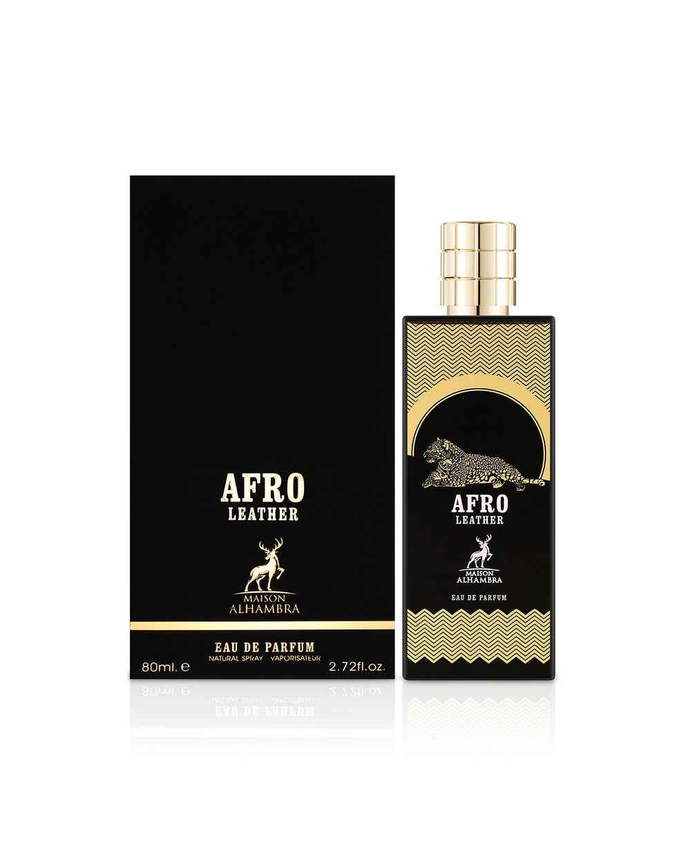 Afro Leather 80 ML EDP - Luxury Afro Leather Perfume for Unforgettable Fragrance