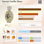 Khadlaj Sawaar Vanille Blanc 100 ML Extrait De Parfum for Women