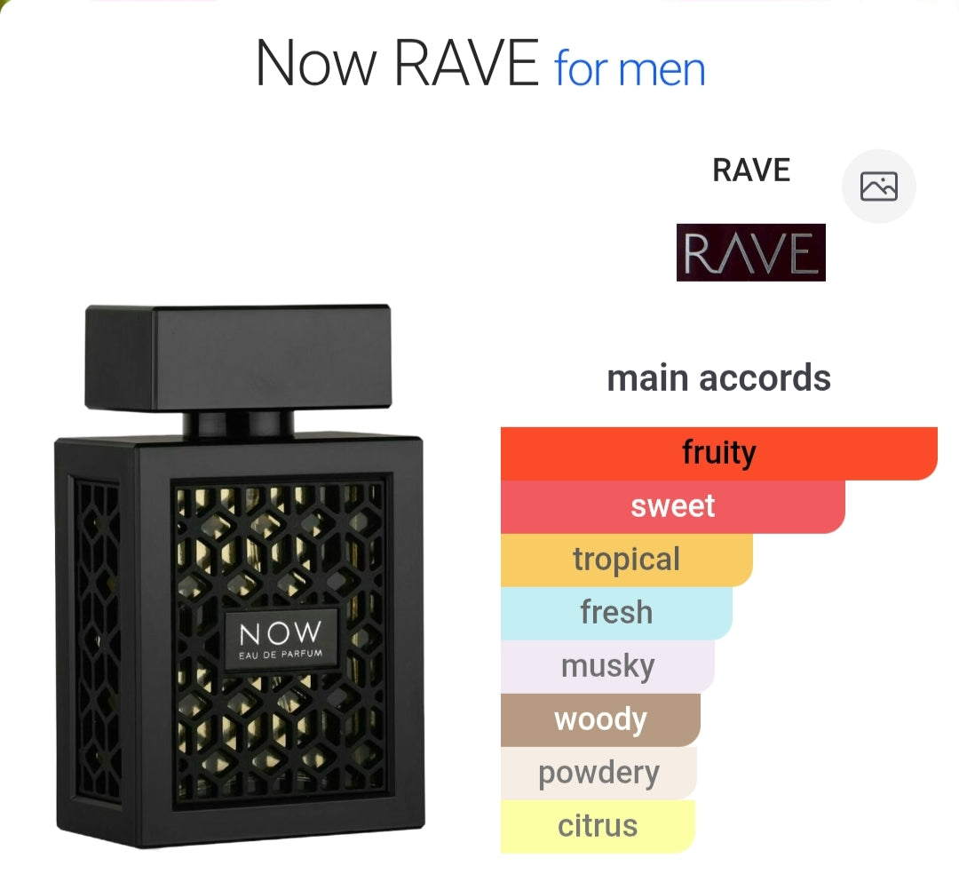 Rave Now Men 100 ML EDP