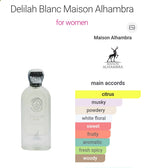 Delilah Blanc 100 ML EDP By Maison Alhambra