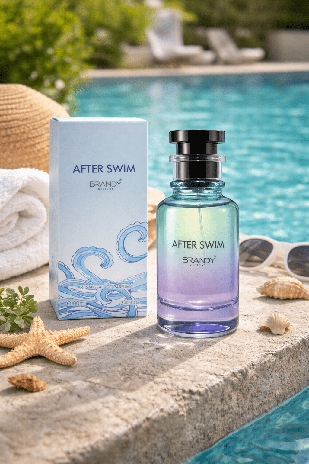 After Swim Eau De Parfum For Unisex – 100 ML by Brandy Designs