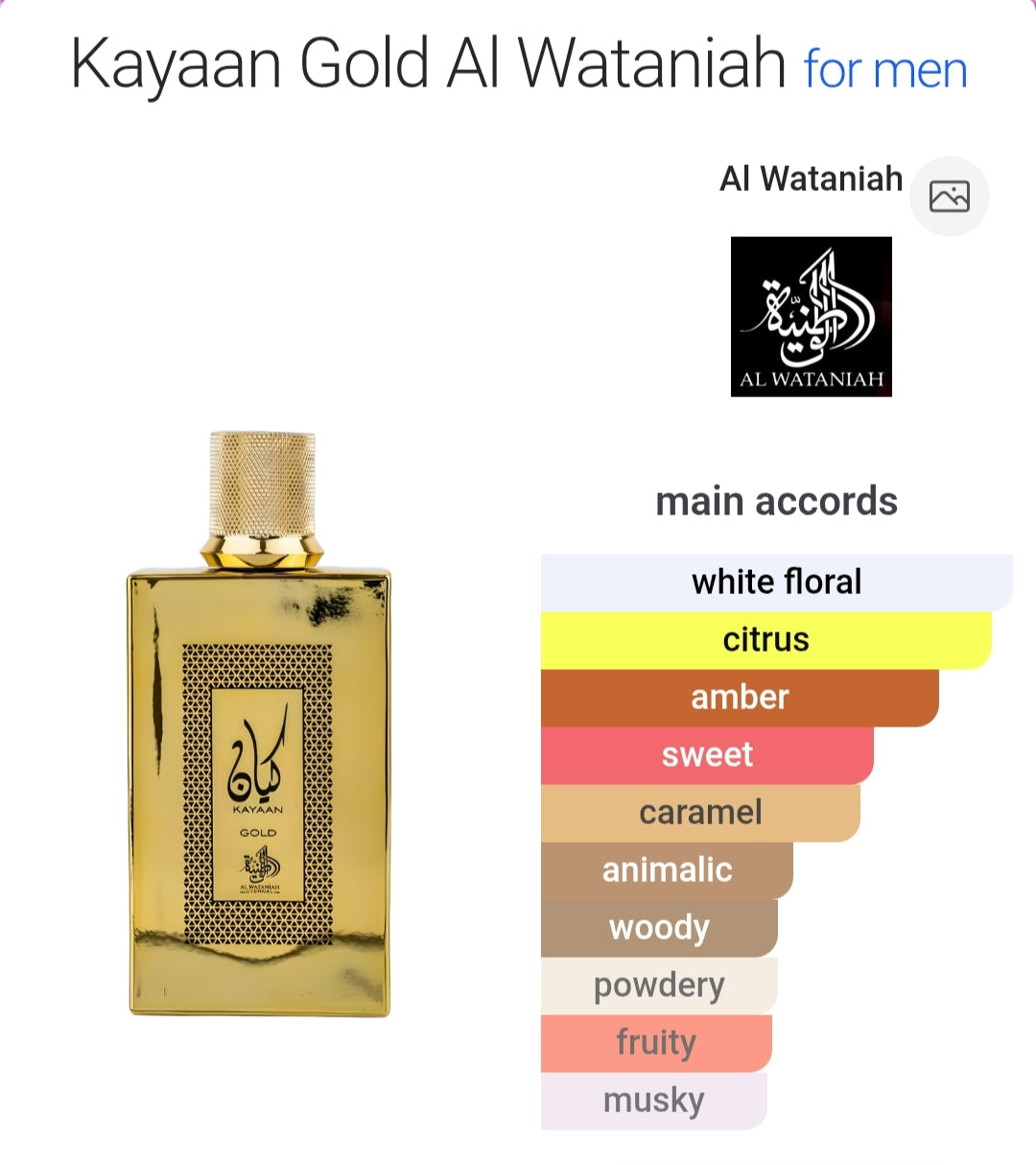 Kayaan Gold Al Wataniah 100 ML EDP