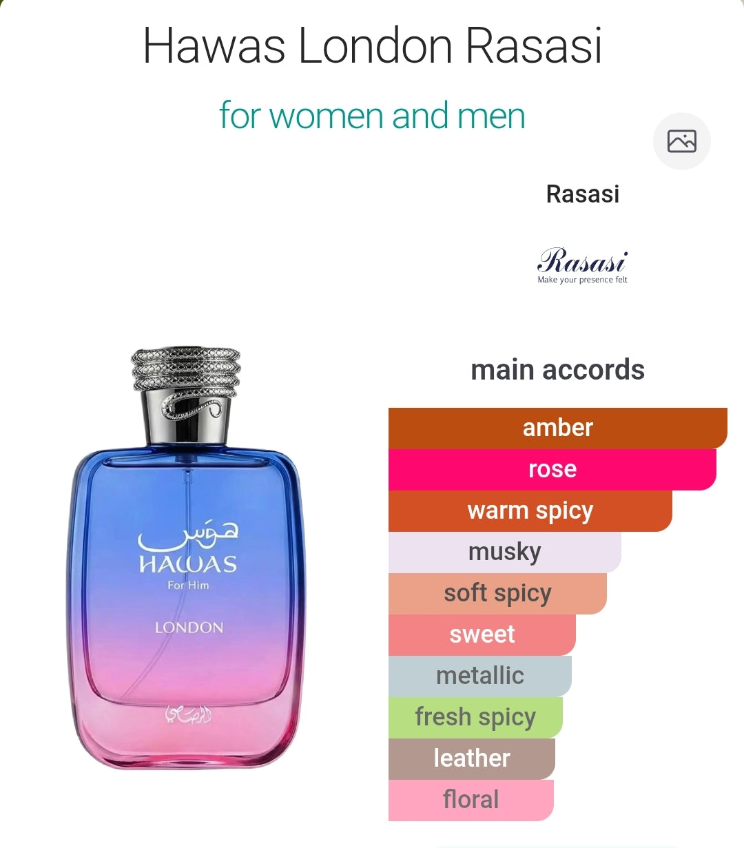Hawas London 100 ML EDP