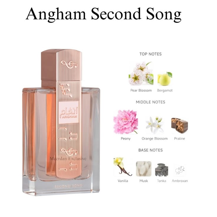 Lattafa Angham Second Song 100 ML EDP exquisite addictive fragrance for Women