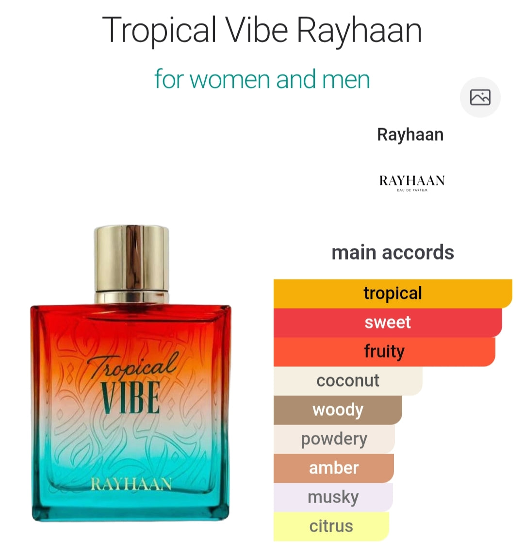 Rayhaan Tropical Vibe 100 ML EDP