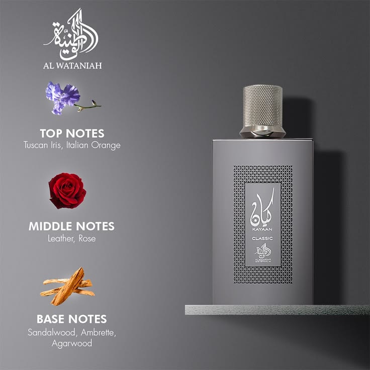 Kayaan Classic Unisex Eau De Parfum 100ml - Al Wataniah Signature Fragrance