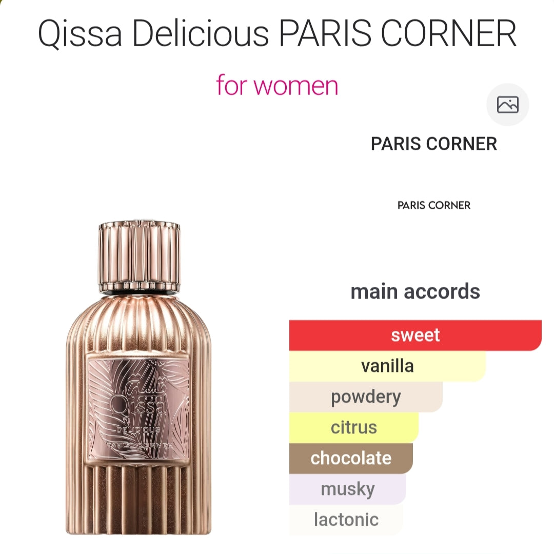 Qissa Delicious 100 ML EDP for Women By Paris Corner