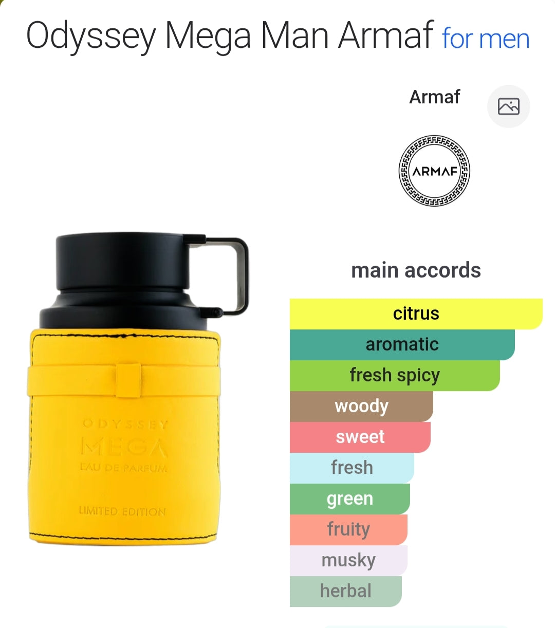 Armaf Odessy Mega Man 100 ML EDP