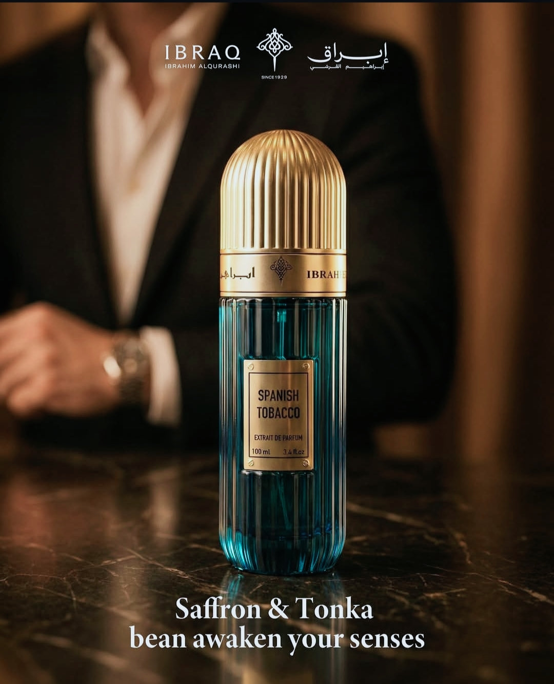 Spanish Tobacco EDP 100 ML - Unisex Fragrance with Saffron and Amber